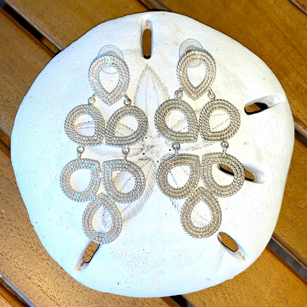 Lisi Lerch handmade Stunning Silver Earrings!!